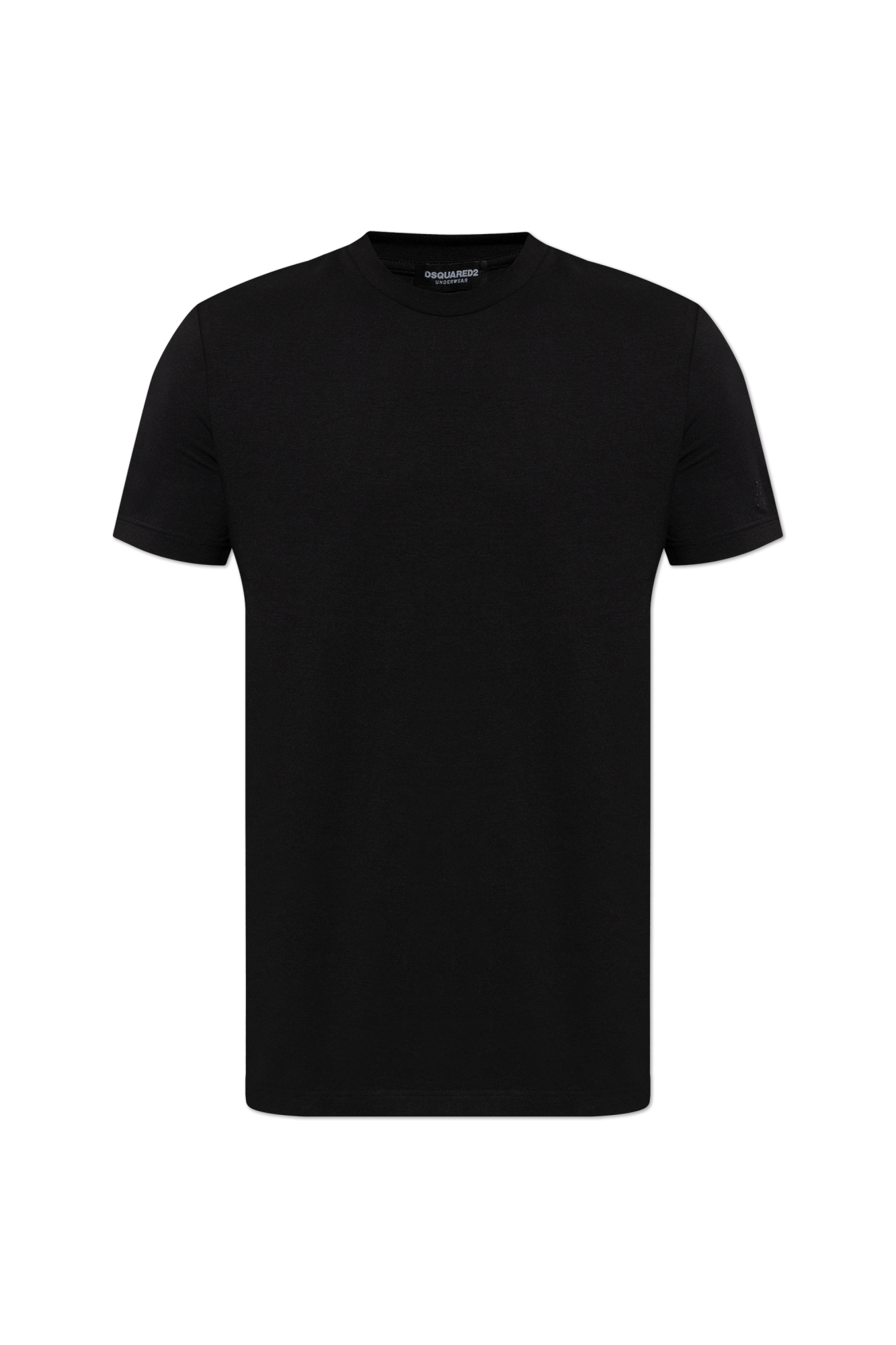 Black T-shirt from the Underwear collection Dsquared2